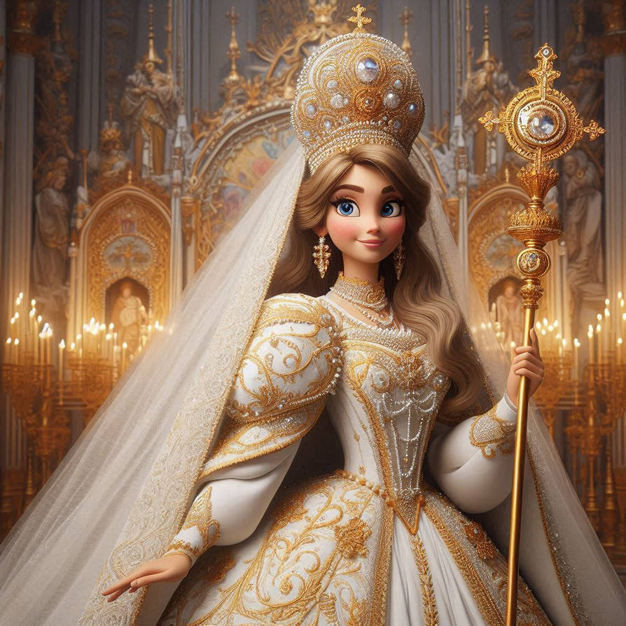 Orthodox Sponge Russian Orthodox Princess Emeraude by SpongebobNintendo20 on DeviantArt