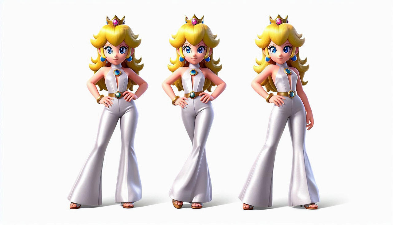 Princess Peach as a Gorgeous Model by SpongebobNintendo20 on DeviantArt
