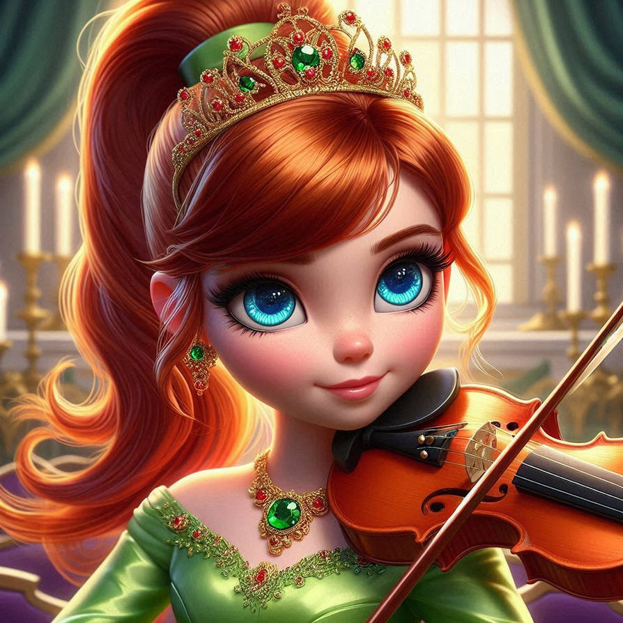 Princess Camille plays Irish Fiddle Music by SpongebobNintendo20 on ...