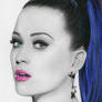 Drawing Portrait Katy Perry