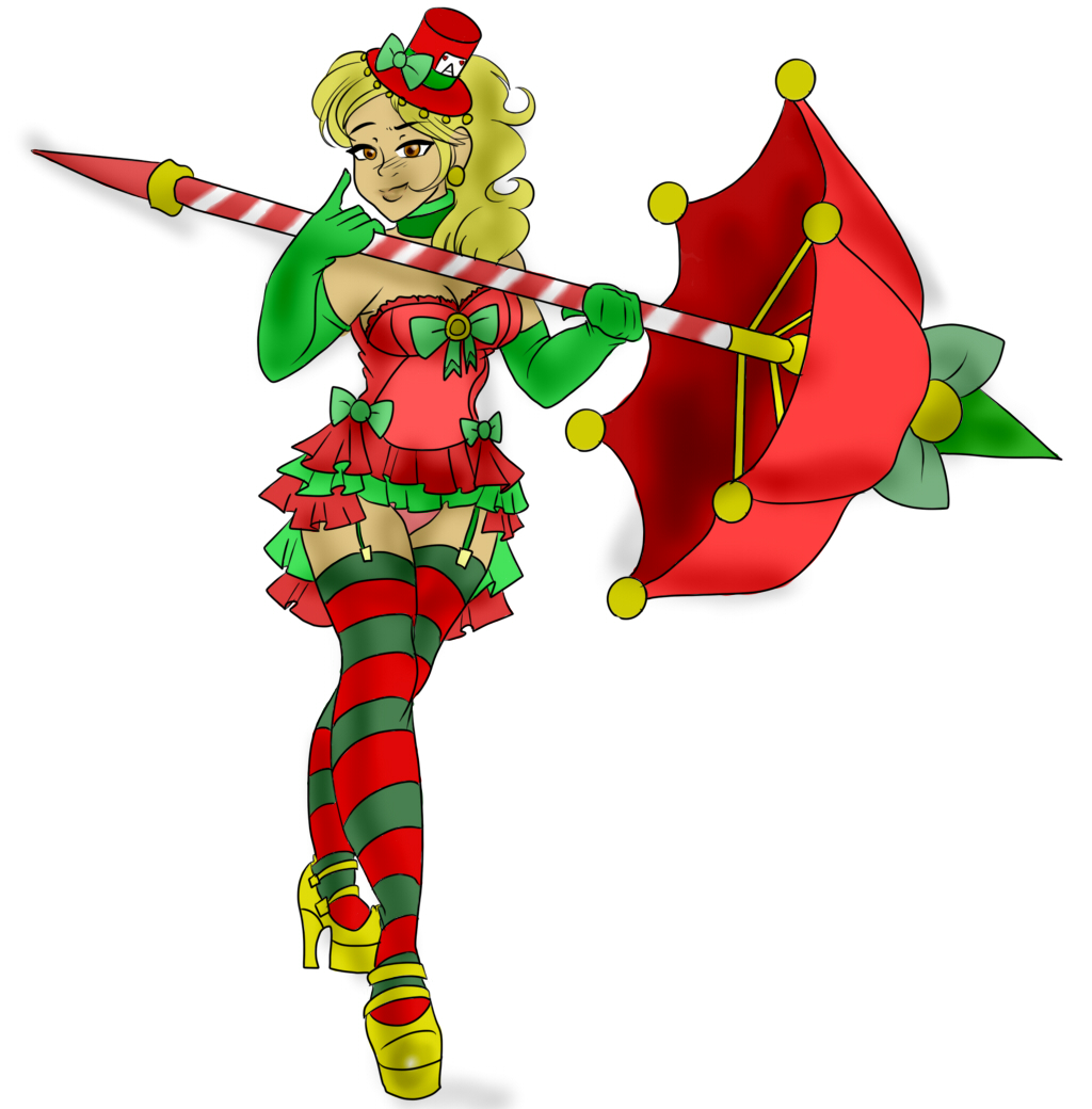 X-mass girl point adoptable