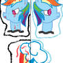 Rainbow Dash: Two Sides