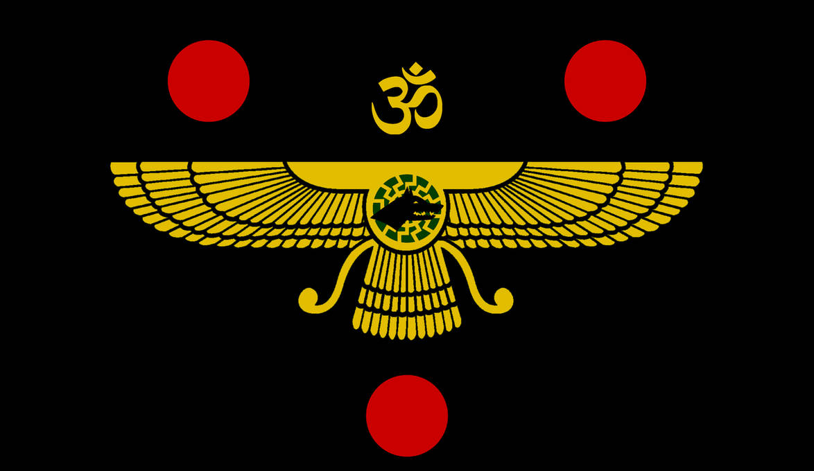 Arrayyah Flag Aryavarta flag by Netherknight666 on DeviantArt