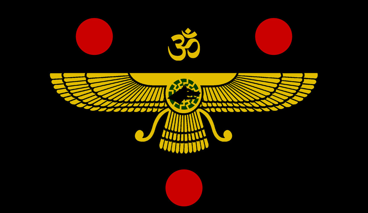 Arrayyah Flag Aryavarta flag by Netherknight666 on DeviantArt