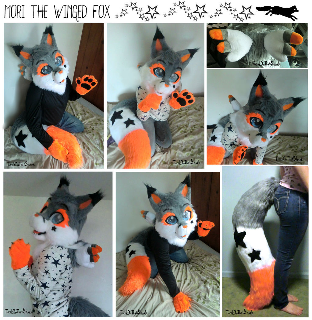 Mori the Winged Chibi Fox Fursuit