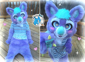 Sweet Pastel Koala Halfsuit