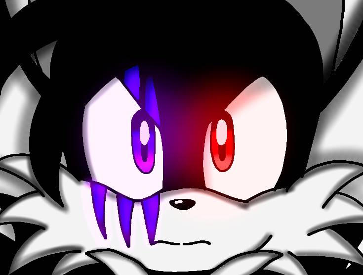 Edit of Dark Tails from my AU by DudaTheHedgefox on DeviantArt