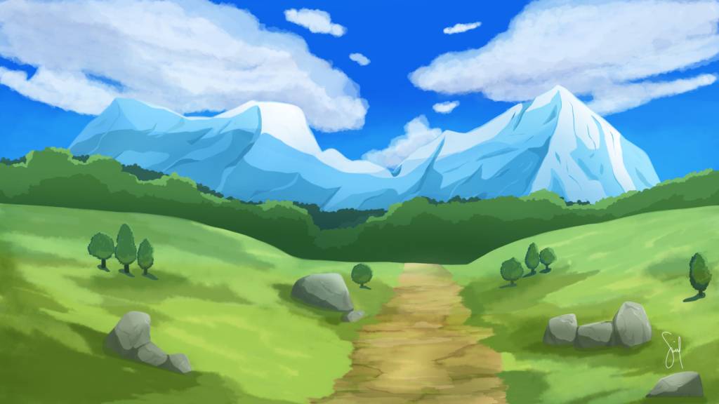 Anime nature background by Dyashcy on DeviantArt