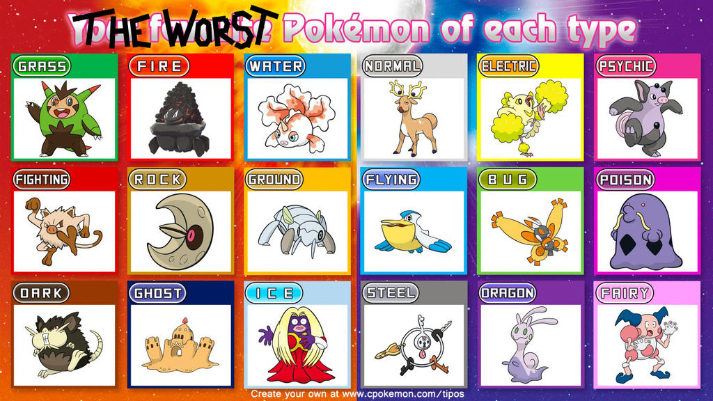 Negative Pokemon I Decided to do this again, but the exact opposite by LowlifeGallery on ...