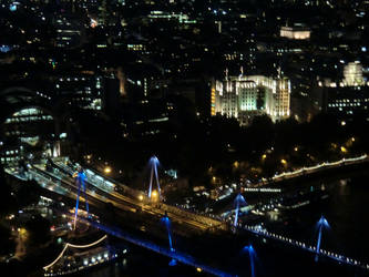 London at night