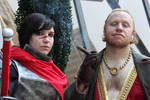 Hawke and Varric by Master-of-Unlocking