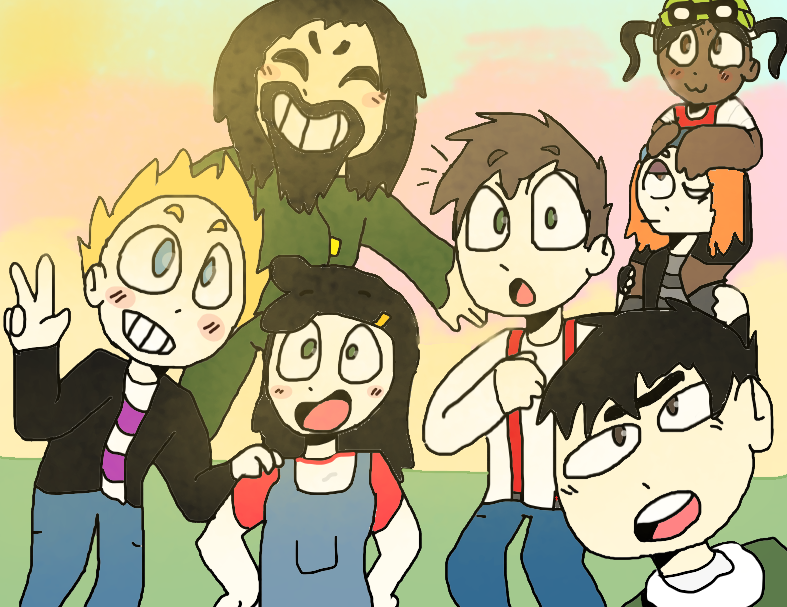 draw the squad! (base #1) by KreepedOut on DeviantArt