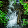 The small Romanian waterfall