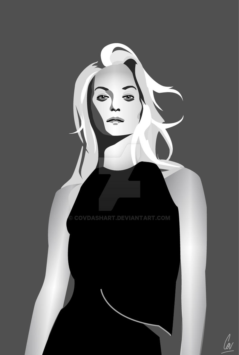 Quick digital Illustration of Theres Alexandersson