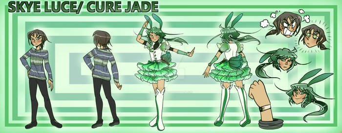 Mythical Precure!: Skye Luce/Cure Jade