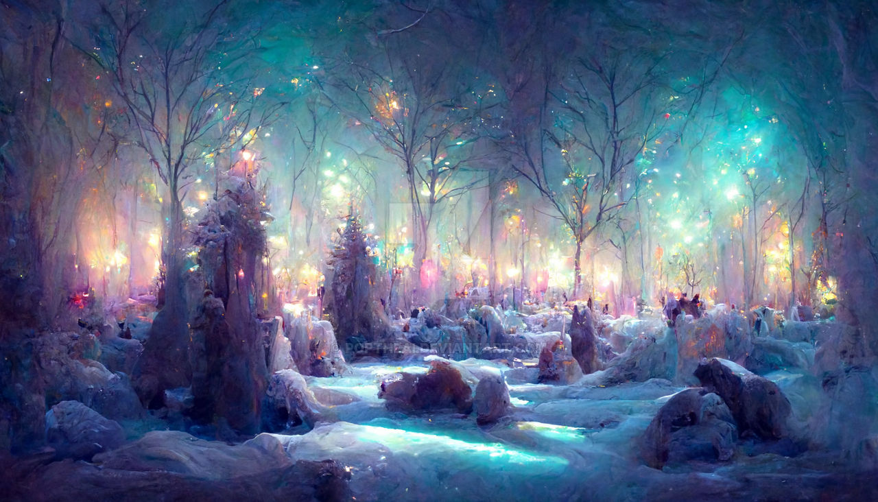 Winter wonderland by PopTheAi on DeviantArt