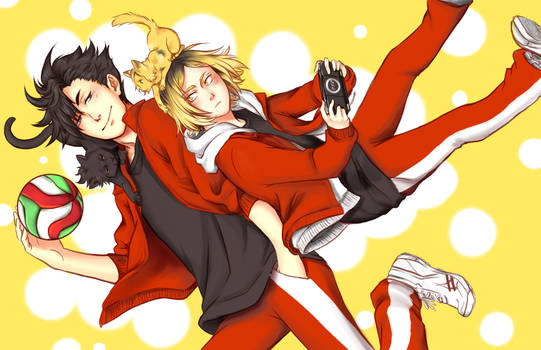 Kuroo and Kenma