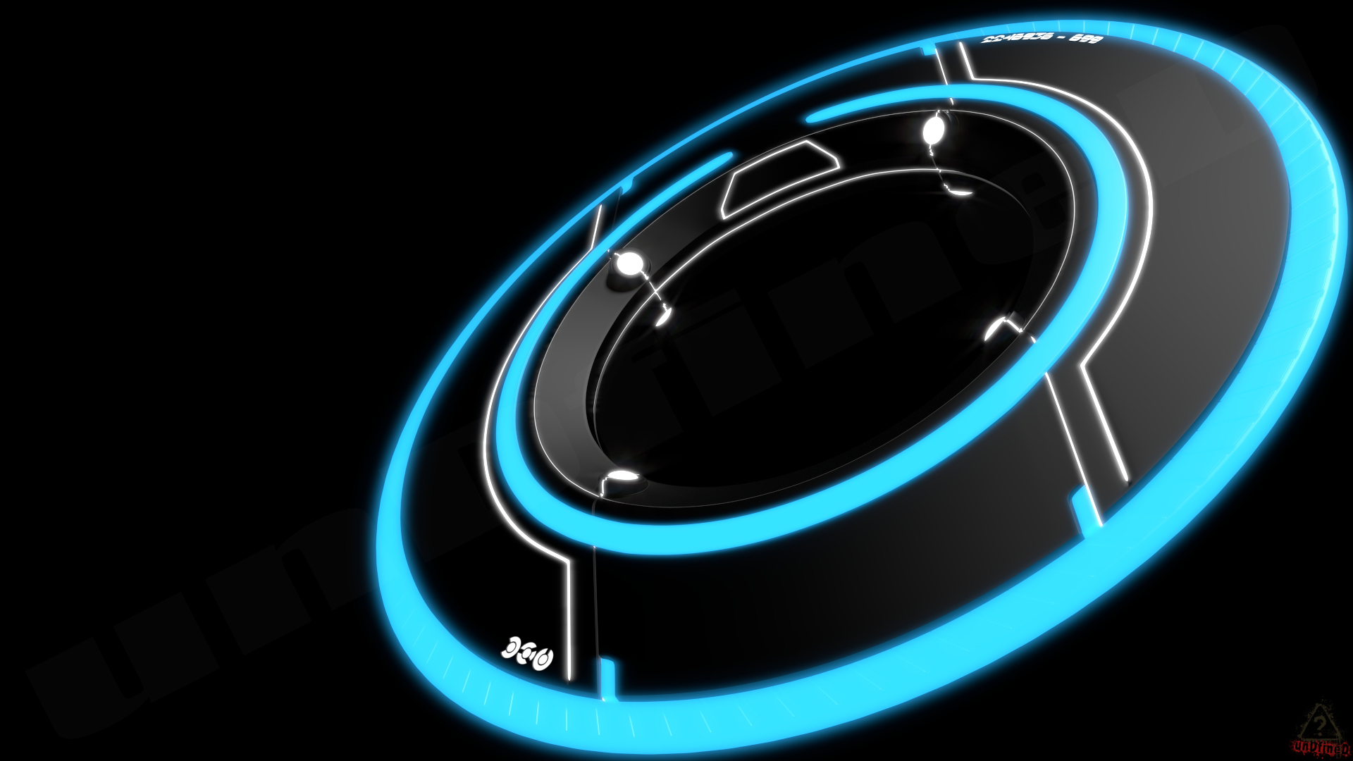 Tron Legacy Disc (Textured)