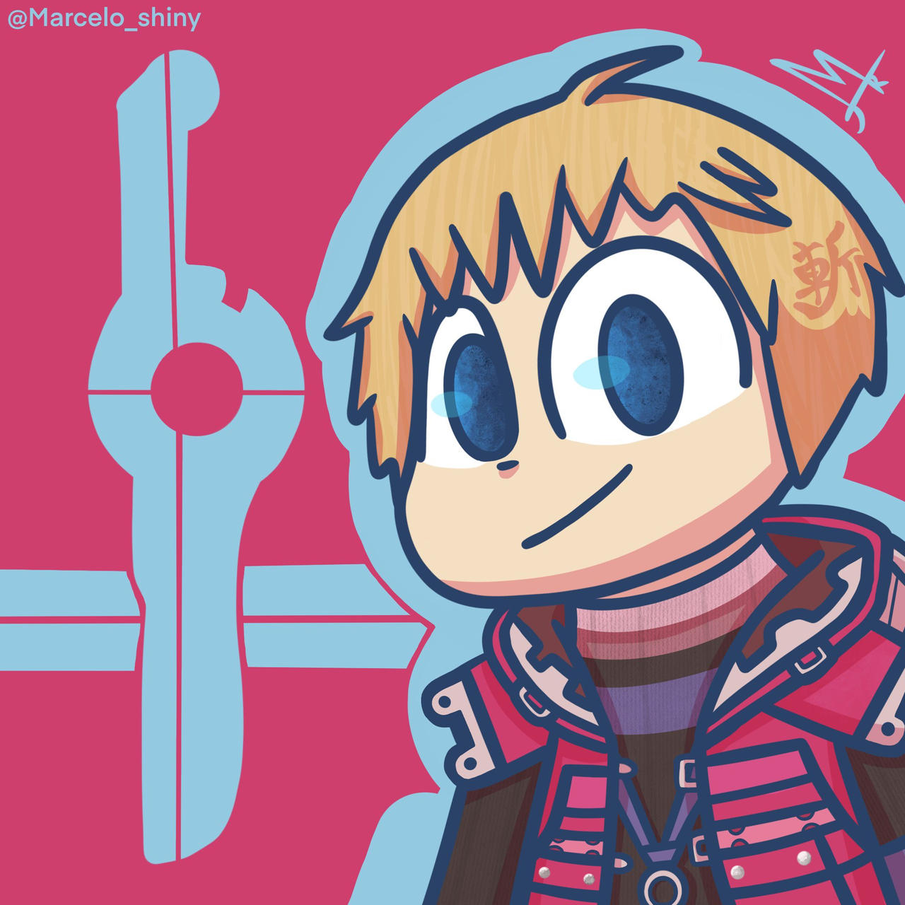 Deviantart Shulkkid Shulk by MarceloBRA on DeviantArt