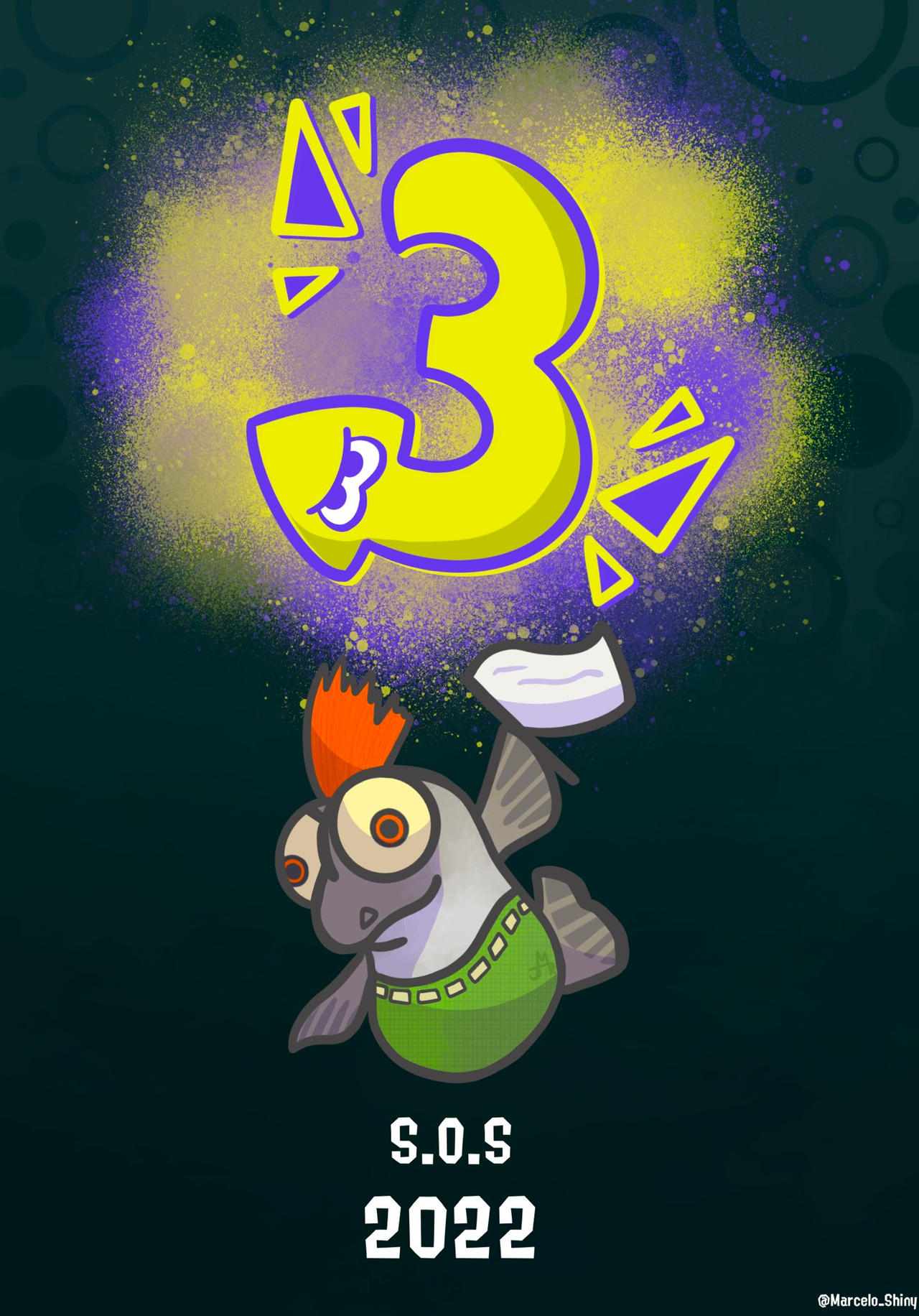 Deviantart Pokemon Conjoin Splatoon 3 S.O.S 2022 by MarceloBRA on DeviantArt