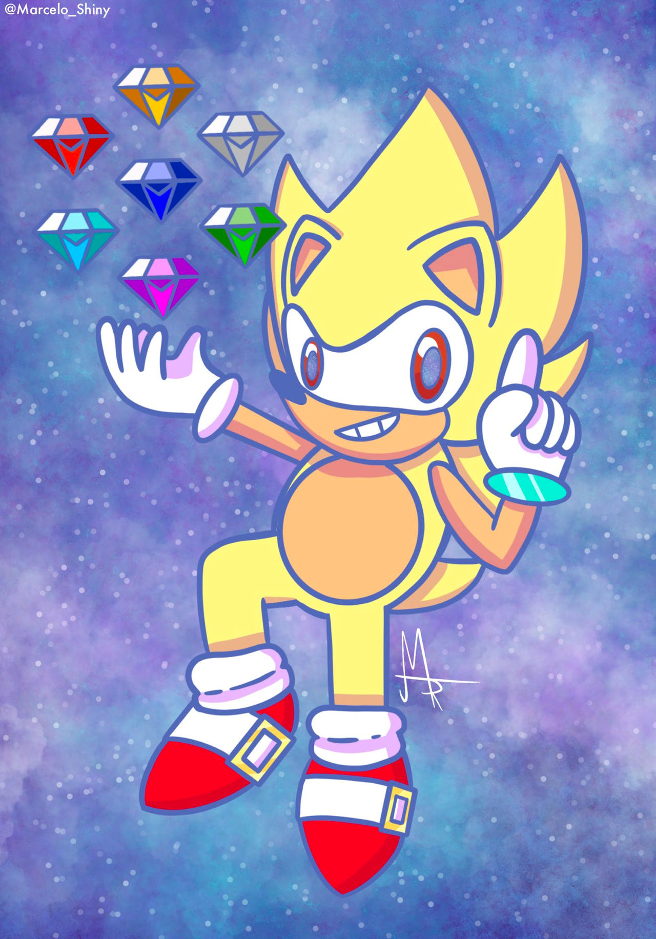 Deviantart Pokemon Conjoin Super Sonic Time! by MarceloBRA on DeviantArt