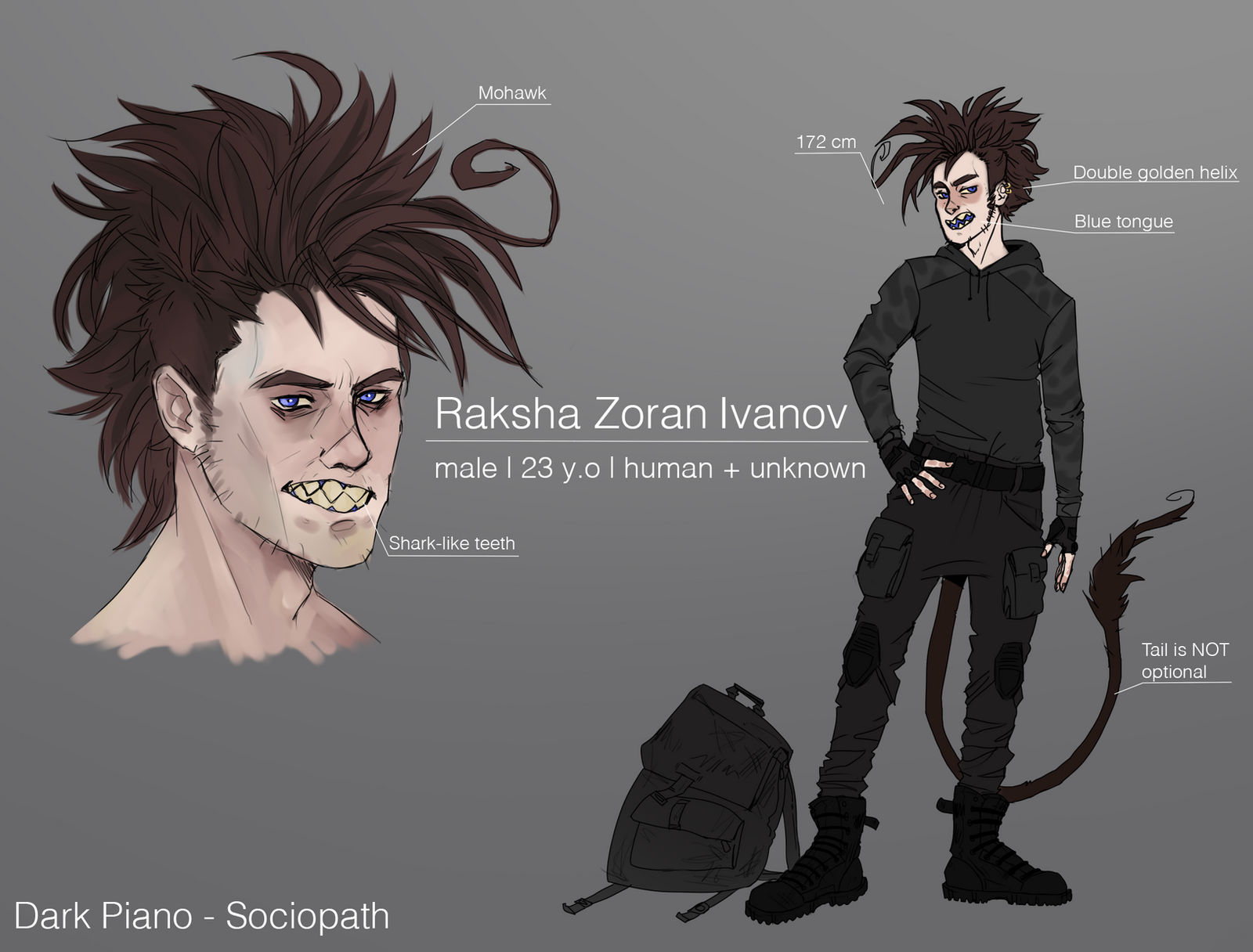 Unsub Raksha Raksha (human) new reference by Raksz56 on DeviantArt