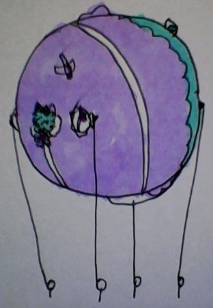 Slushi in an anime costume as a parade balloon by jesse123pro on DeviantArt