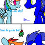 The Mistletoe kiss