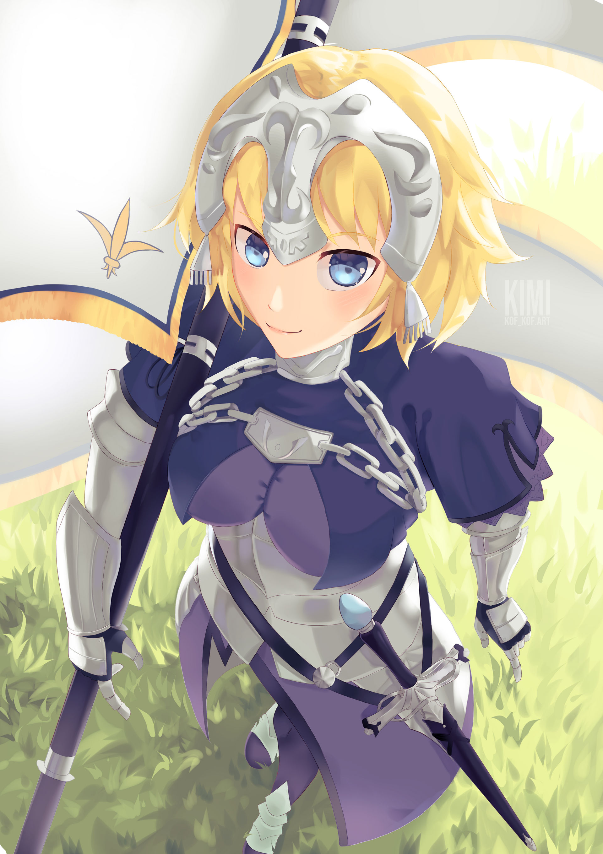 FGO Jeanne D'Arc Fanart by kofkofentertainment on DeviantArt