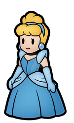 Paper Mario Disney Cinderella