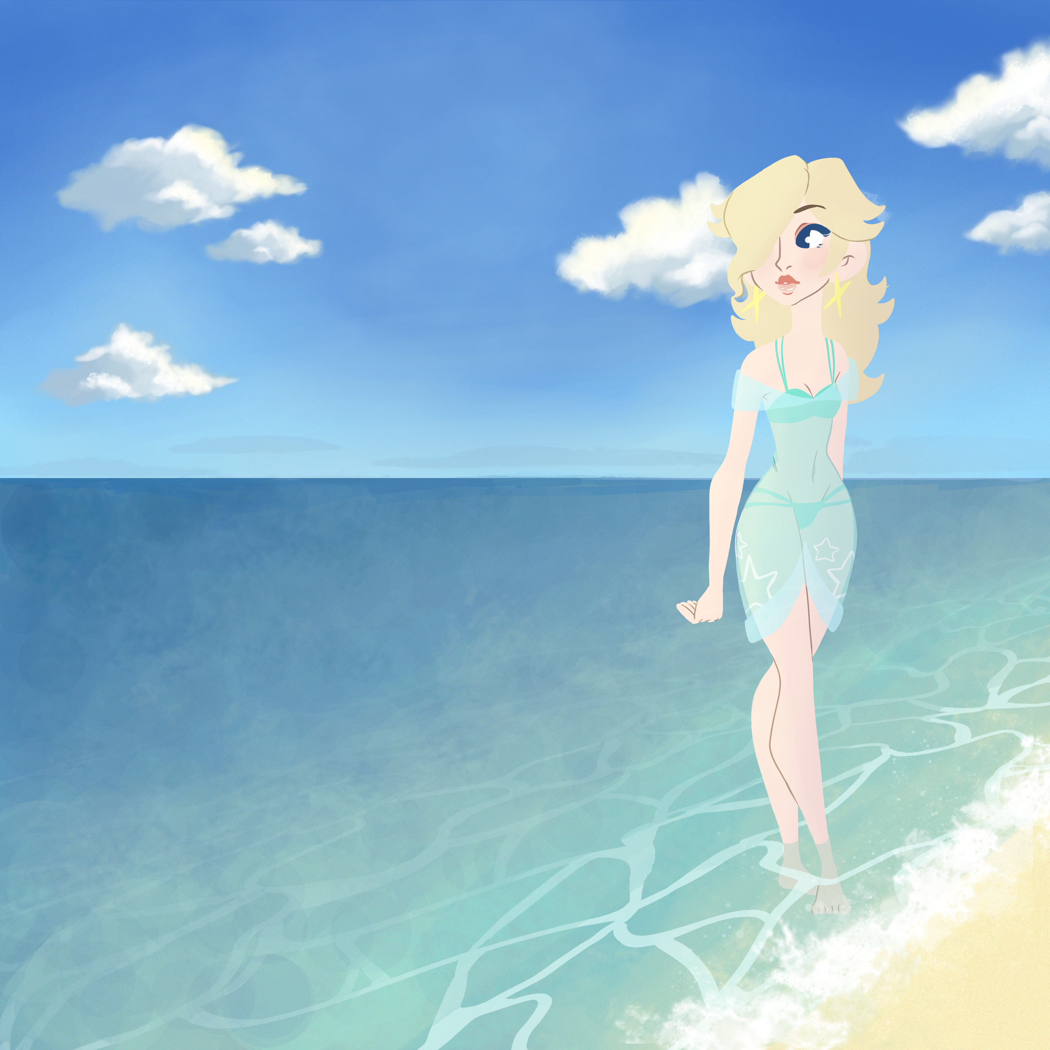 Rosalina on the Shore