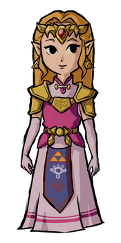 Princess Zelda Wind Waker of Time