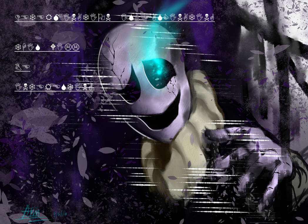 Ultra Tale Gaster UNDERTALE - GASTER by VandillionAimDevon14 on DeviantArt