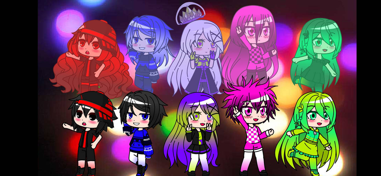 Main Characters of Sprunki AU!(Pyramixed Ver) by Ghostidol on DeviantArt