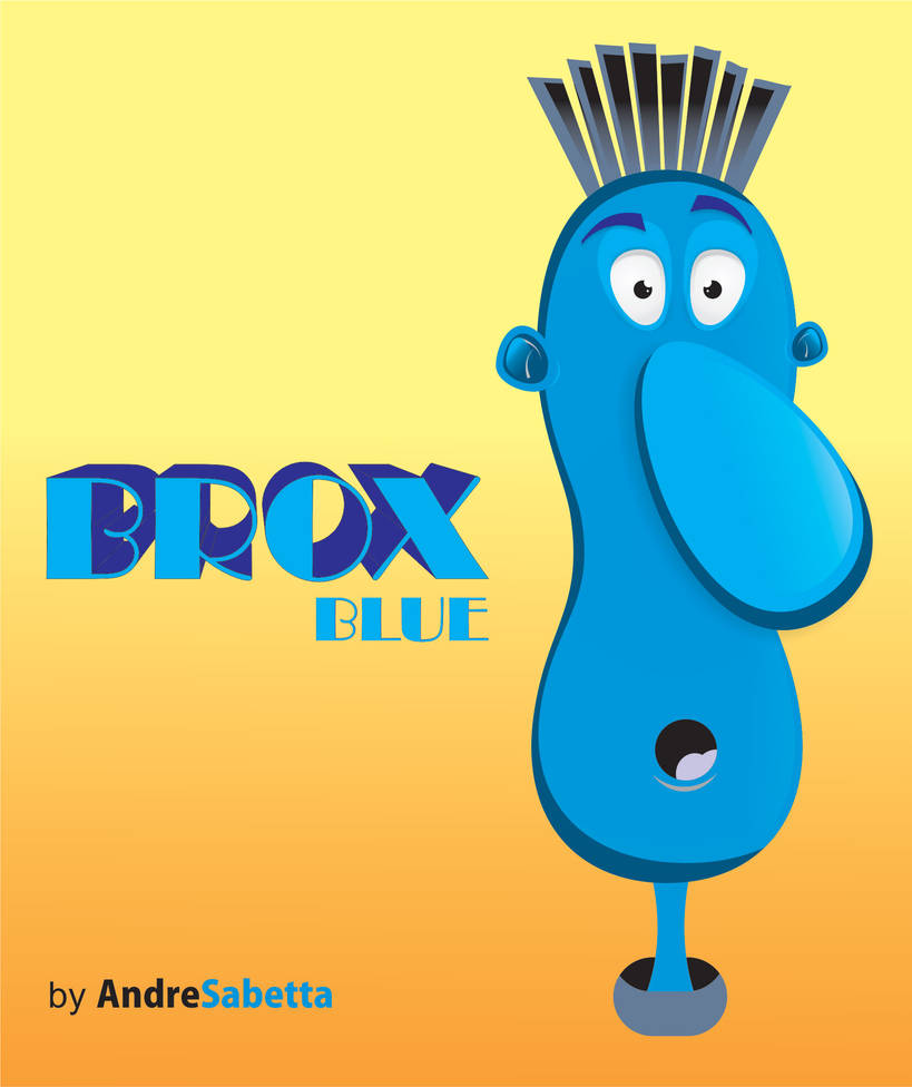Cartoon Brox Blue by bozopacific on DeviantArt