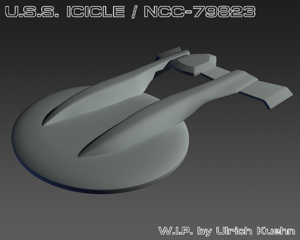 USS ICICLE / NCC-79823 W.I.P.-001