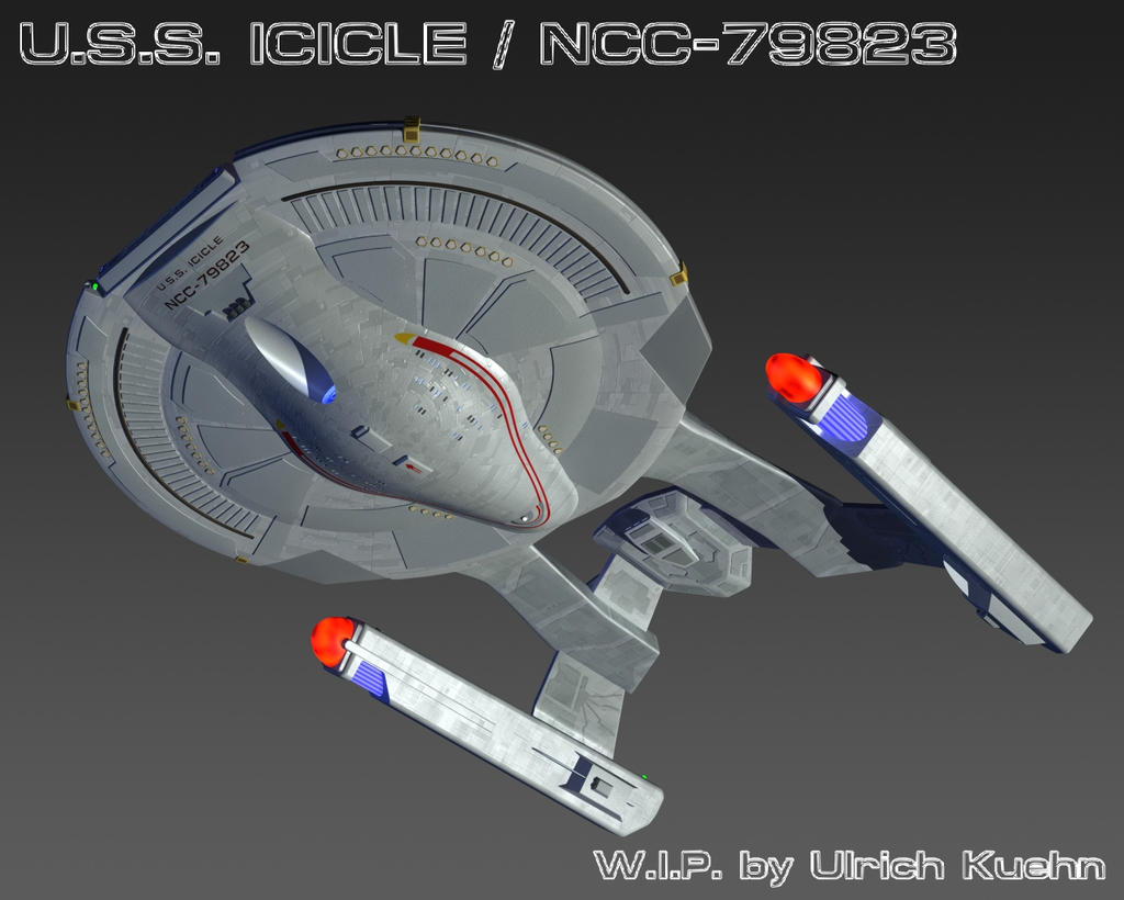 USS ICICLE / NCC-79823 W.I.P.-094 Textures