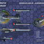 STAR TREK - BREAKABLE: Andromeda-Class Orthos