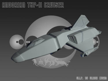 Andorian TYPE-II Cruiser - WIP-005b