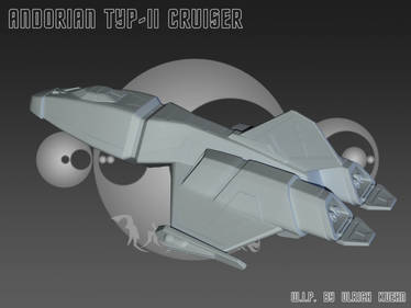 Andorian TYPE-II Cruiser - WIP-010c