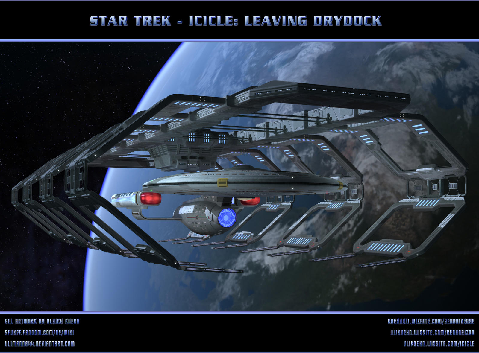 STAR TREK - ICICLE: Leaving Drydock