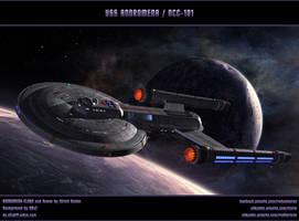 STAR TREK - AFTERMATH: USS ANDROMEDA / NCC-101 by ulimann644