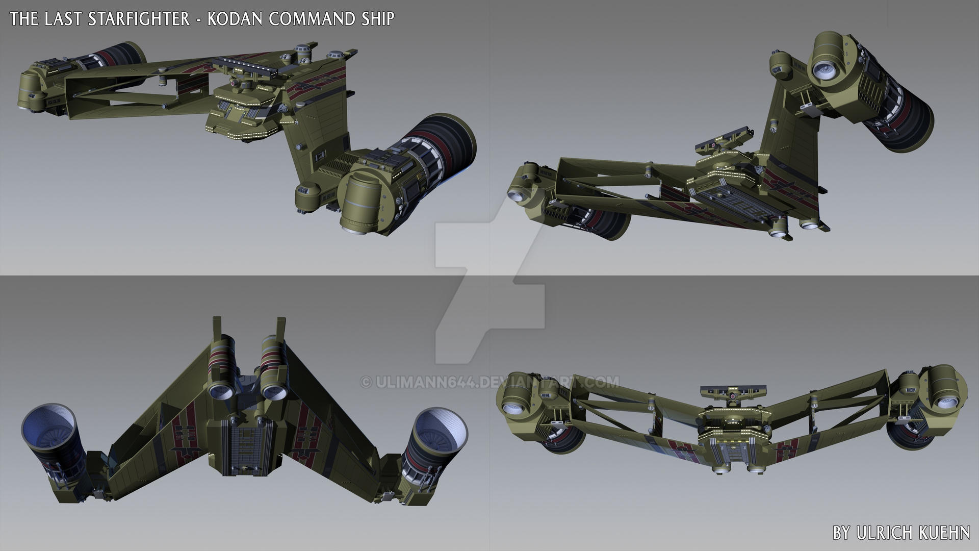 KODAN COMMAND SHIP - LIGHTWAVE VERSION by ulimann644 on DeviantArt