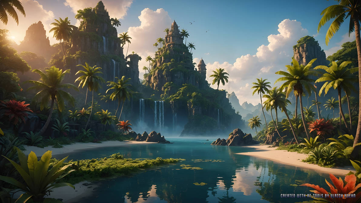 Deviantart Island TROPICAL ISLAND by ulimann644 on DeviantArt