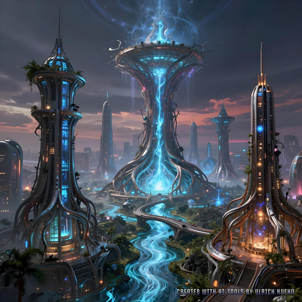 ROOTED ALIEN CITY by ulimann644 on DeviantArt