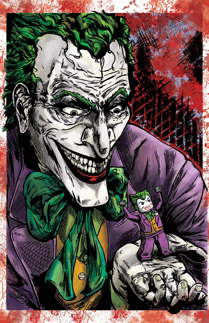 Joker and Joker colored by pycca on DeviantArt