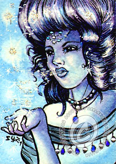 Snow Queen ACEO