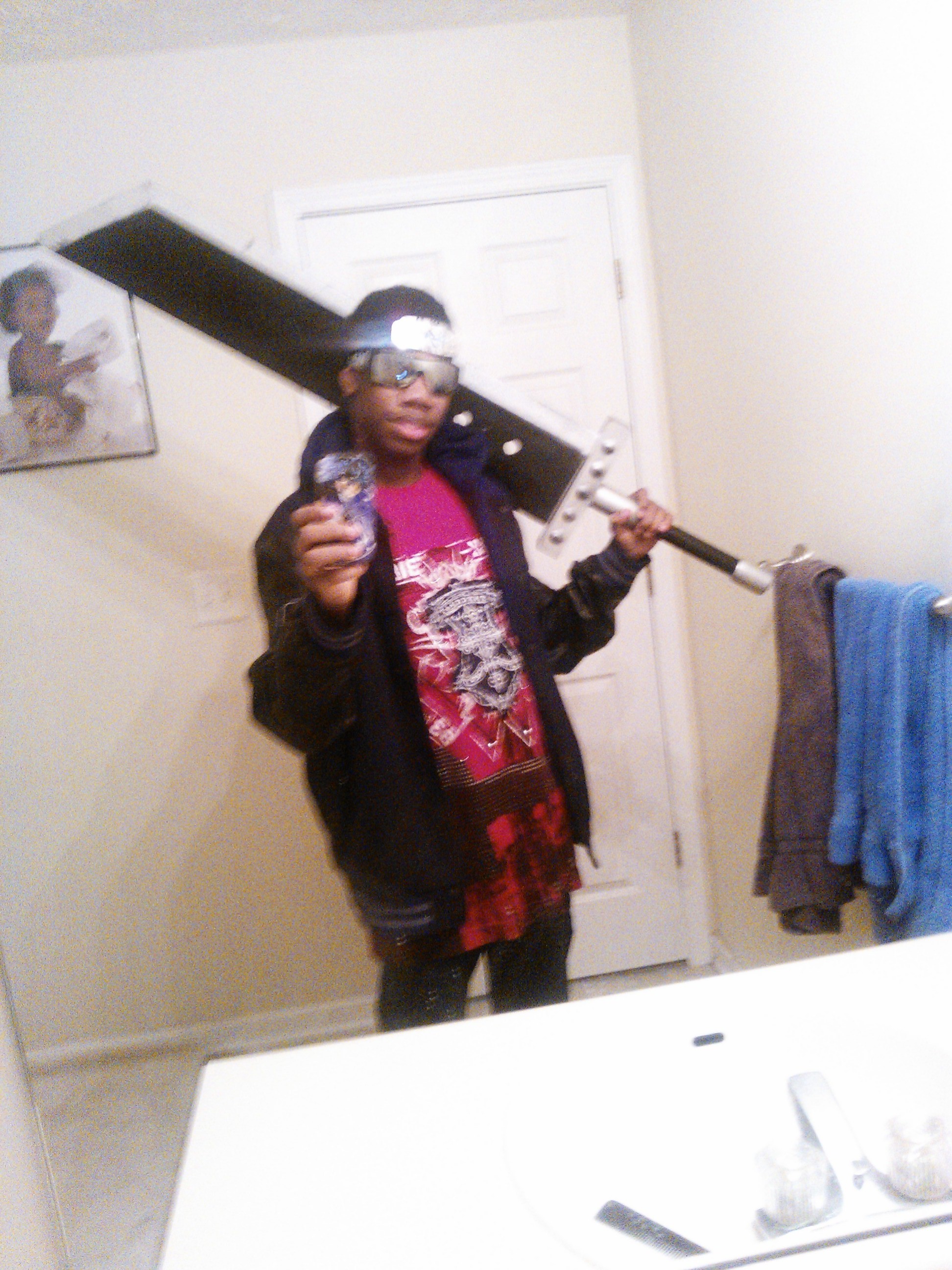 Me i was bored and yes Im a fan of Big Swords