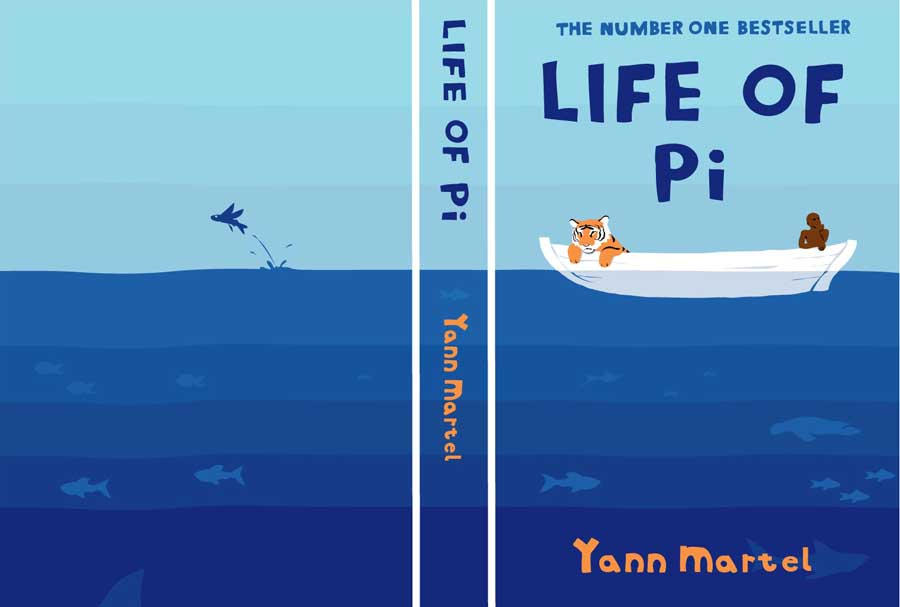 Life of Pi book cover by Mablox on DeviantArt