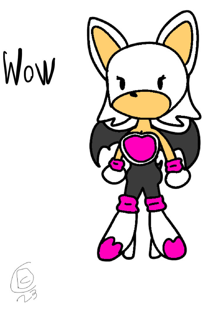 Rouge doodle by ShrimpDude1 on DeviantArt